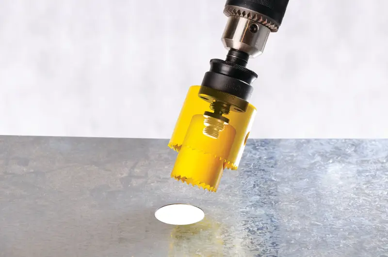 1 x KA19 Lochsägen-Dorn für Starrett A1, A2, A10 Dorn / KA19N, für Lochsägen-Dorne, die einen abnehmbaren 6,35 mm Pilot-Bit akzeptieren können, vergrößern Lochsägen-Dorn Pilot Fix Fehler