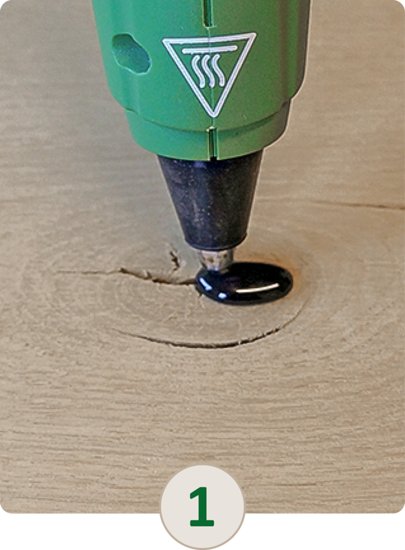 Holzreparatur AKKU PROFI Satz