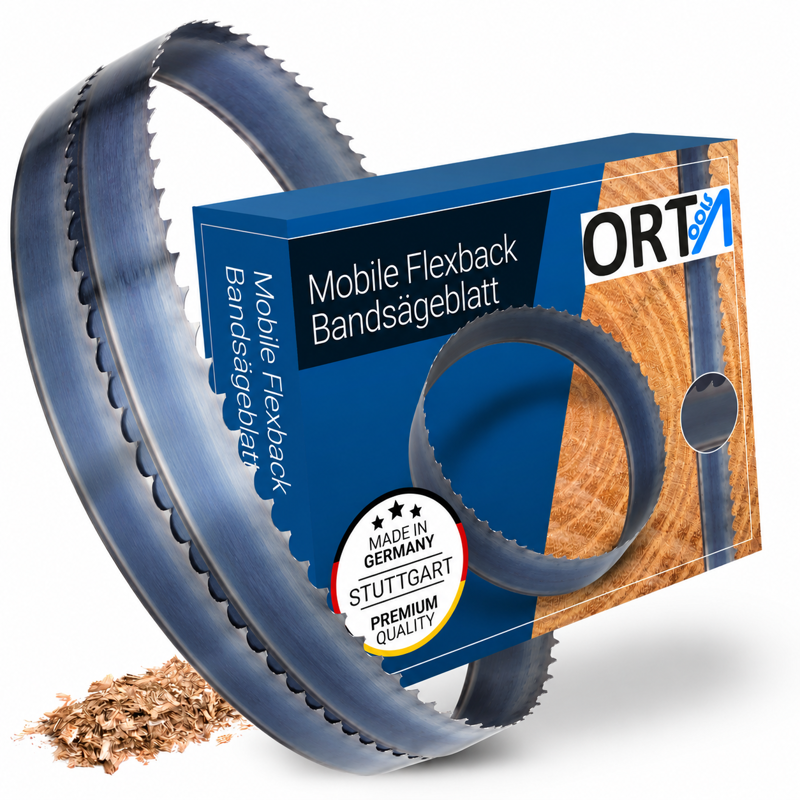 Mobile Flexback Bandsägeblätter