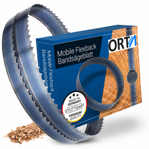 Mobile Flexback Bandsägeblätter
