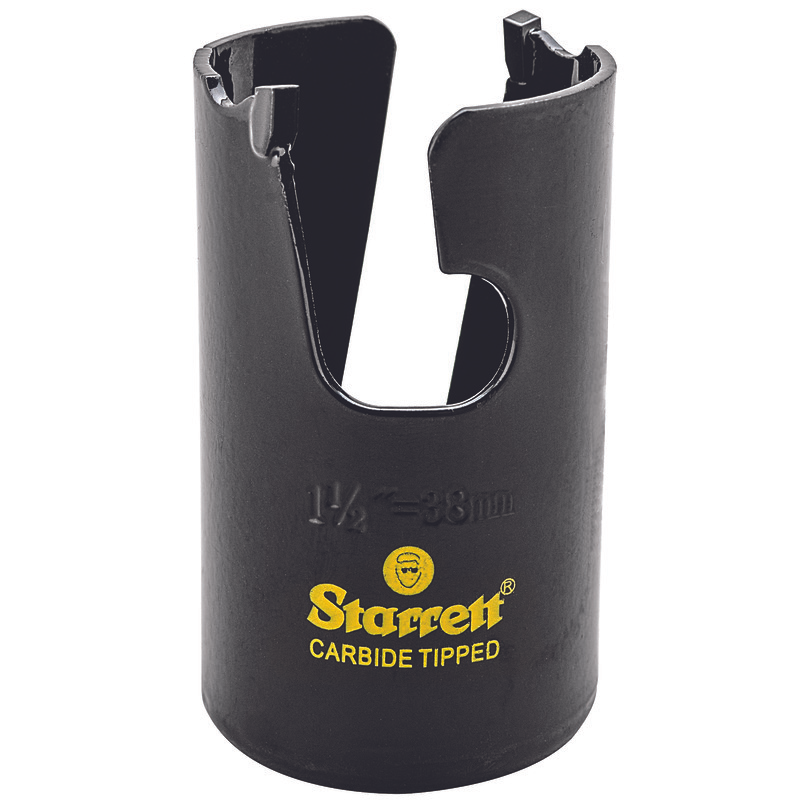 Starrett 38 mm Hartmetall-Lochsäge - MPH0112 Mehrzweck-TCT-Lochsäge - für Holz-MDF-Kunststoff-Keramik-Wandfliesen