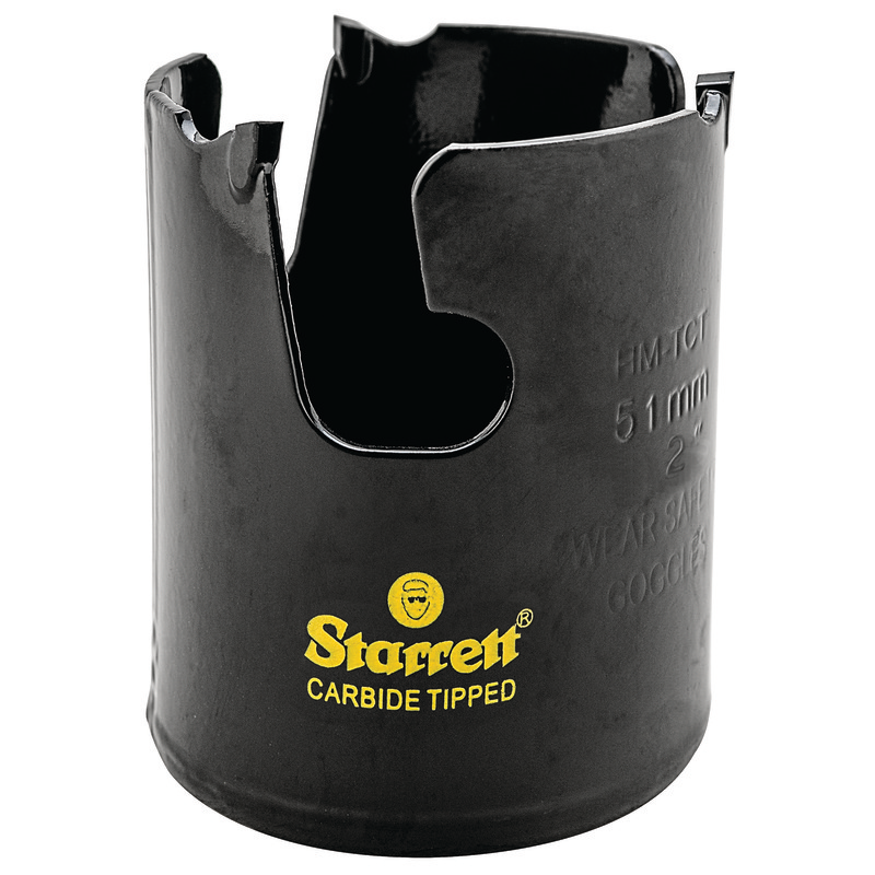 Starrett Hartmetall-Lochsäge - MPH0138 Mehrzweck-TCT-Lochsäge - für Holz-MDF-Kunststoff-Keramik-Wandfliesen - 35 mm