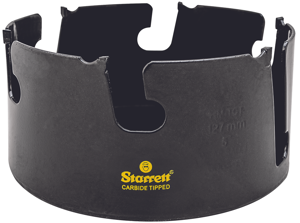 Starrett Hartmetall-Lochsäge - MPH0500 Mehrzweck-TCT-Lochsäge - für Holz-MDF-Kunststoff-Keramik-Wandfliesen - 127 mm