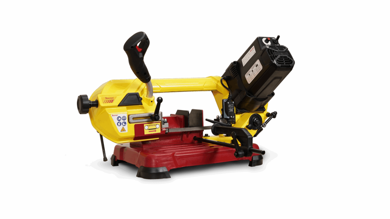 Starrett S1106NG +4 Stk 1440 x 13 x 0,65 mm Sägeblätter, Metallbandsäge, 850 Watt, Variable geschwindigkeit 30–80 m/min, Gährung 0-60°