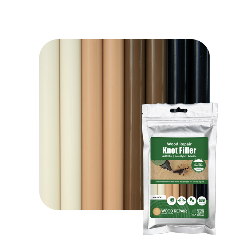 Wood Repair Astfüller Stäbe - Mix Pack 2
