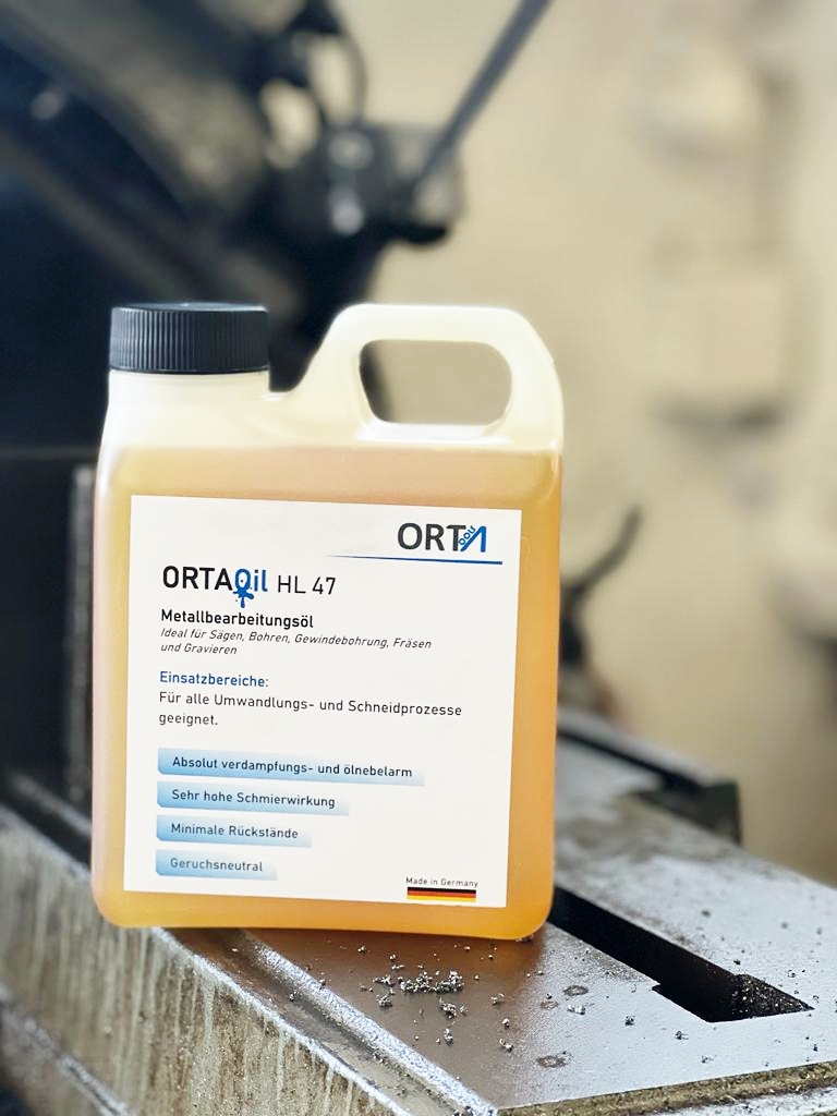 1 Liter ORTAOil Schmierstoff / Kühlschmierstoff für Bandsägen / Bohrmaschinen