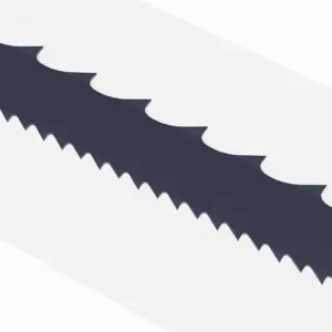 Zimmerei Bandsägeblatt mit Rückenschutzverzahnung | 1710 x 8 x 0,65 mm - 4 ZpZ