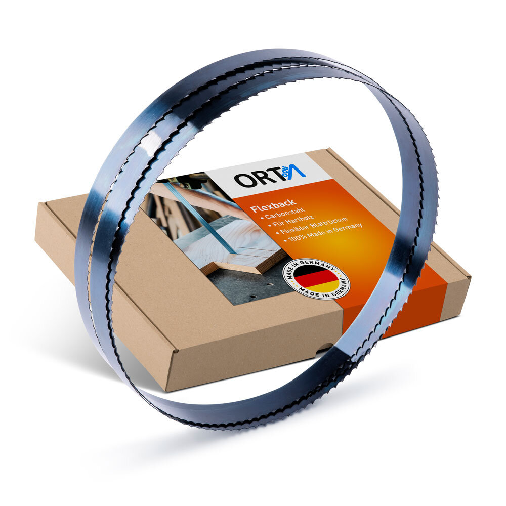 Bandsägeblatt Flexback gehärtet von 2520mm 3500mm Breite 6mm bis 13mm 