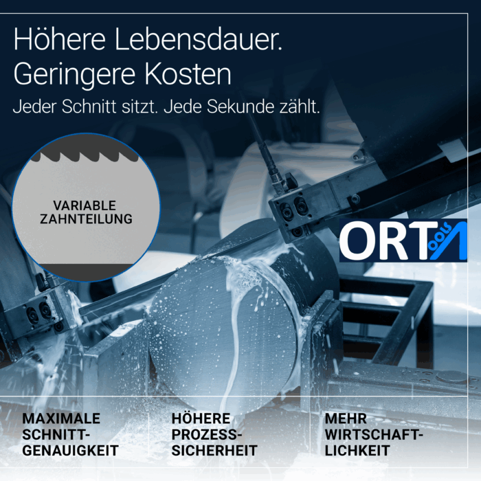 Bi-Metall M42 HSS Bandsägeblatt – Bild 5