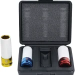 Kraft-Schoneinsatz-Satz | Antrieb Innenvierkant 12,5 mm (1/2") | SW 17 - 19 - 21 mm | 3-tlg.