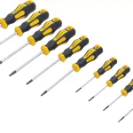 Schraubendreher-Satz | T-Profil (für Torx) mit Bohrung T6 - T40 | 11-tlg.