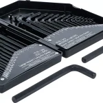 Winkelschlüssel-Satz | Zollmaße/metrisch | Innensechskant | 30-tlg.