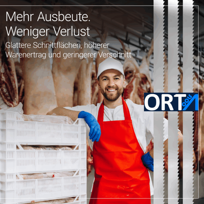 Individuelle Anfertigung Fleischerei Bandsägeblätter – Bild 7